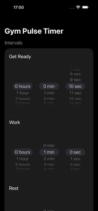GymPulseTimer Screenshot 1 of 7