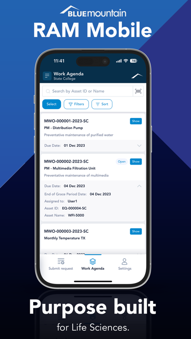Screenshot #2 pour Blue Mountain RAM Mobile