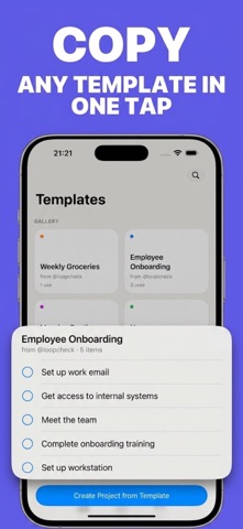 Loopcheck: Daily Checklist iPhone screenshot
