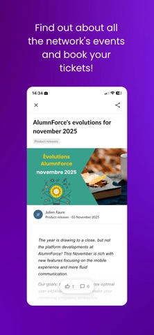 AlumnForce Mobile Screenshot 5 of 7
