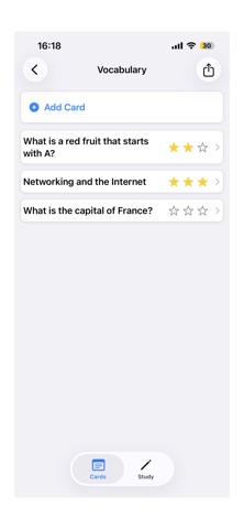 AnkiCard screenshot