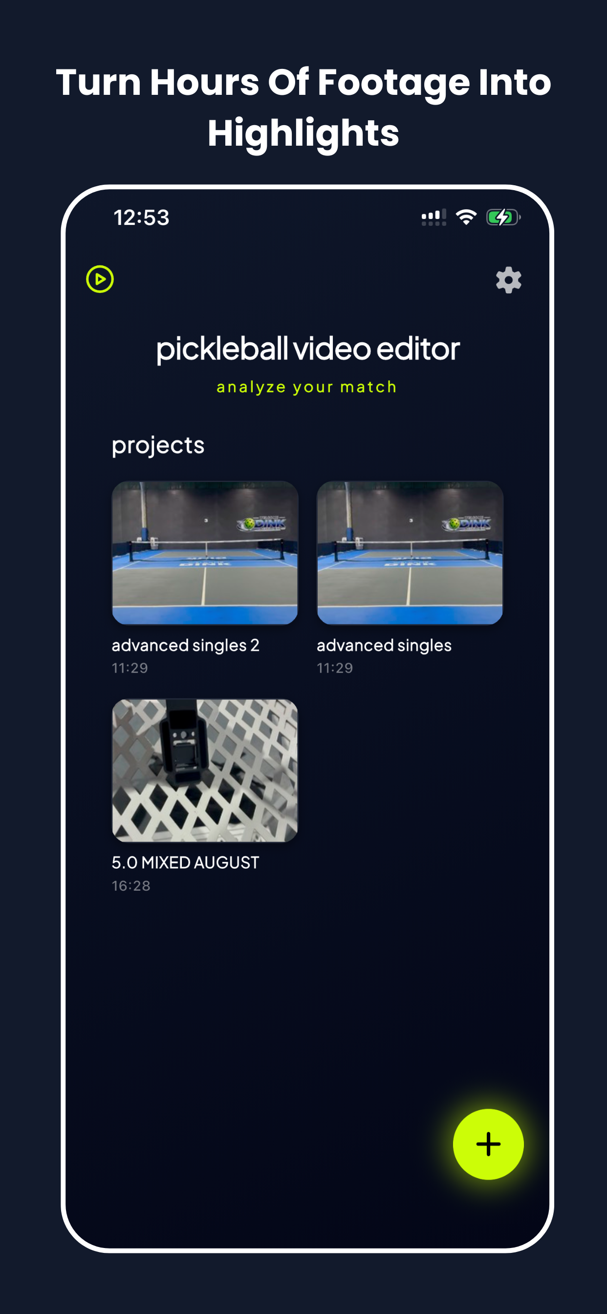 Pickleball Video Editor screenshot 4