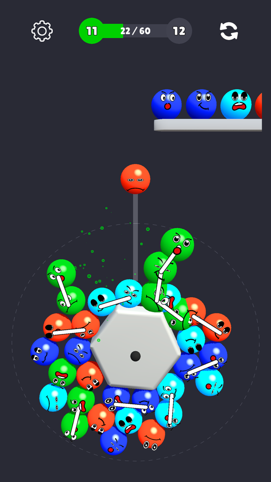 #8. Drop Ball Puzzle! (iOS) 由: Mert Yilmaz