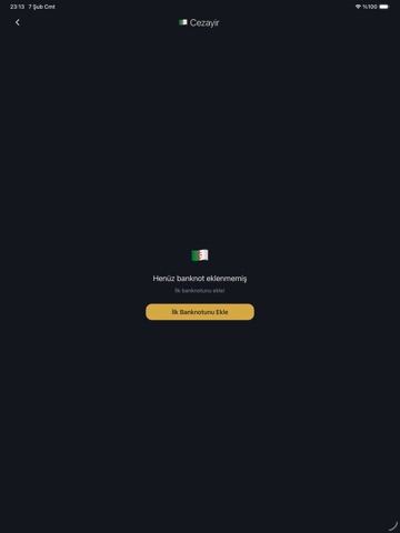 Collectify Banknotes iPad screenshot