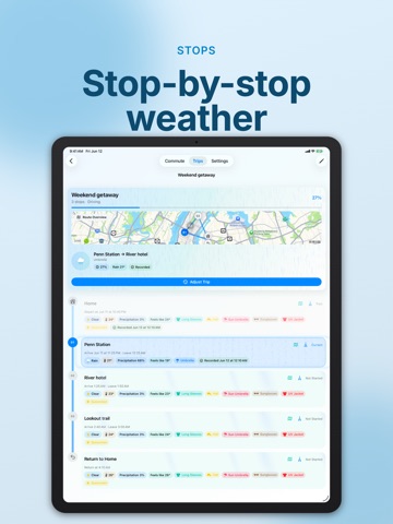 Along Weather iPad screenshot 5