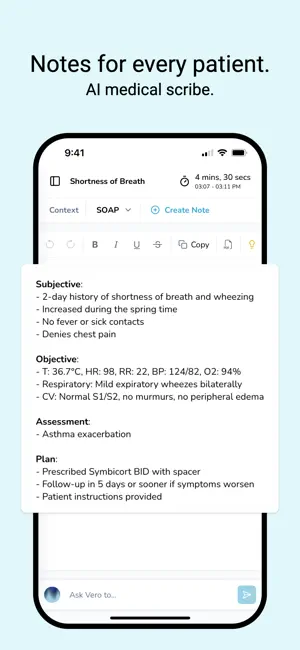 Vero Scribe screenshot 1