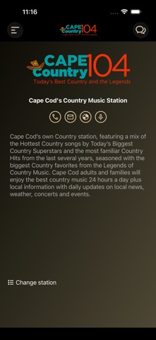 Cape Country 104 WKPE screenshot