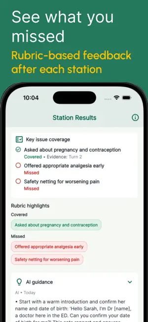 ClinicalPro OSCE screenshot 4