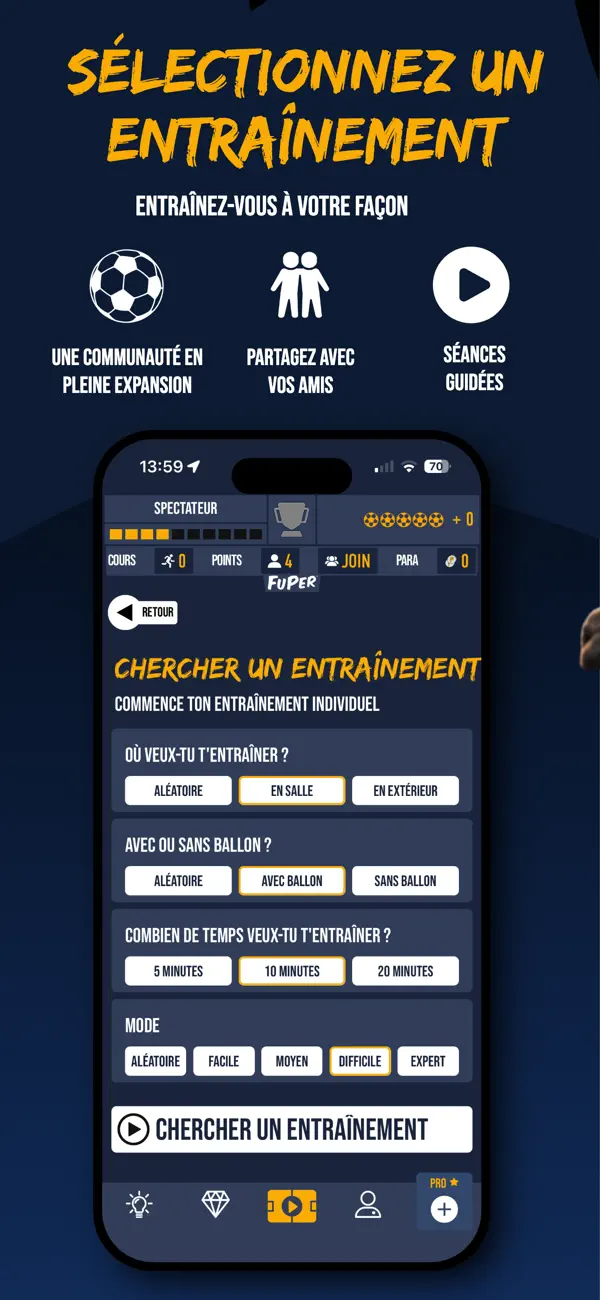 Screenshot #3 pour FuPer - Pro Football Training