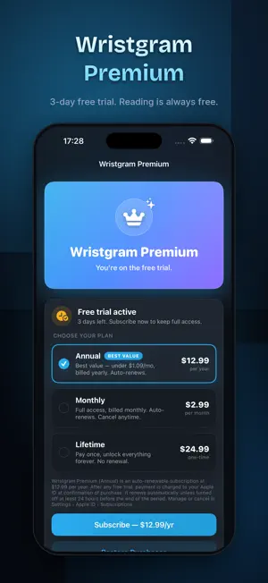 WristGram Messenger screenshot 2