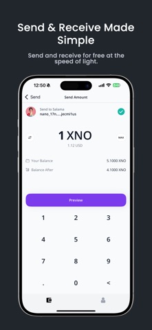 Bahari Nano Wallet Screenshot 2