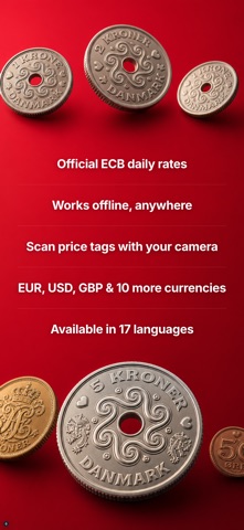 Currency Converter Danish DKK screenshot 4