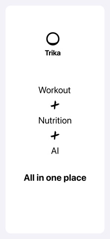 Trika - AI Fitness screenshot