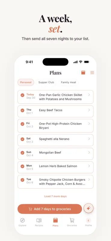 Supper: Recipes & Meal Planner screenshot 5 of 7