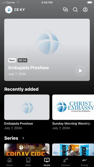 Christ Embassy screenshot 2