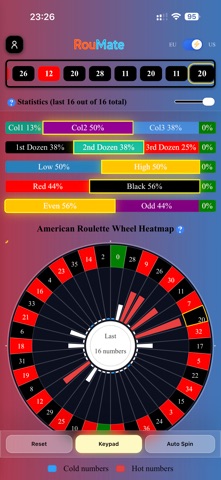 Roumate - Roulette Tracker Screenshot 1 of 3