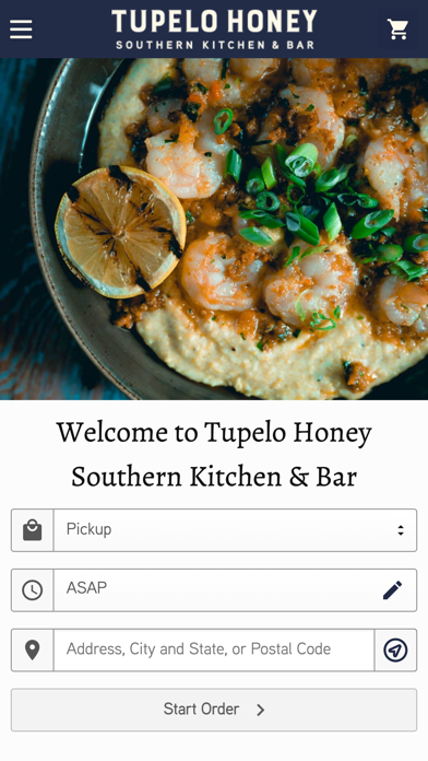 Tupelo Honey iPhone screenshot 1 - Food & Drink app