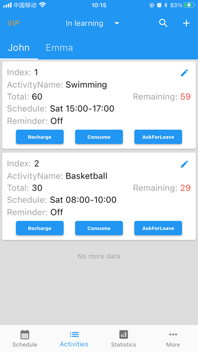ExtracurricsEase Screenshot 1 of 3