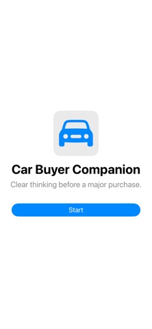 Car Buyer Companion screenshot
