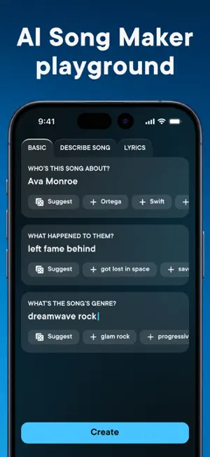 AI Music Generator - Overdub screenshot 3