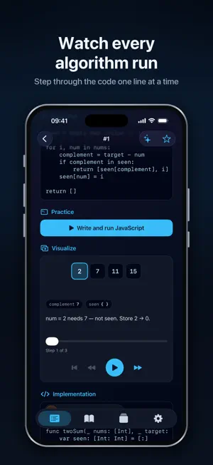 AlgoLearn: Interview Prep screenshot 1