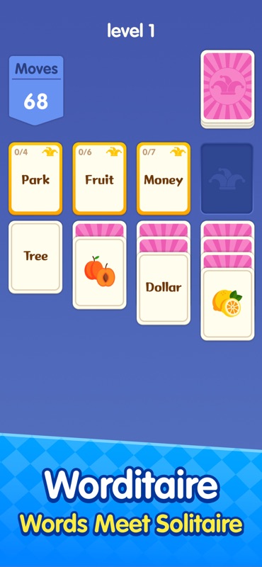 Worditaire: Word Solitaire screenshot 2
