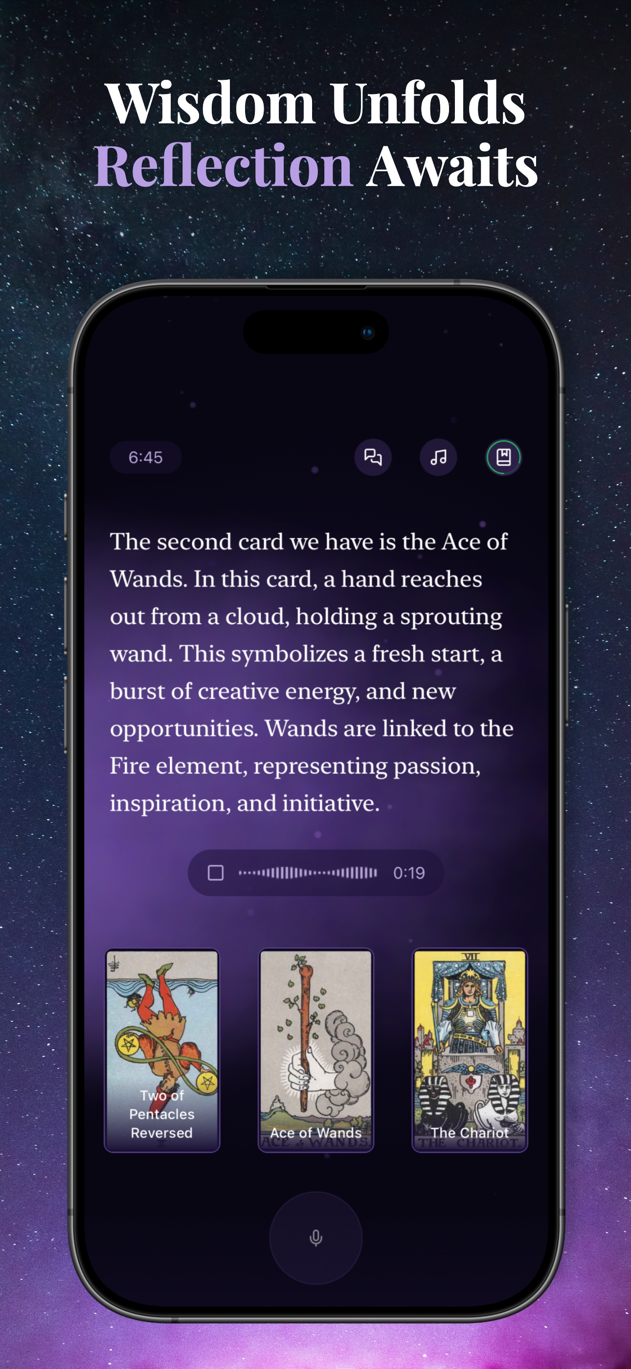 Serene Echoes - Talk Tarot screenshot 5