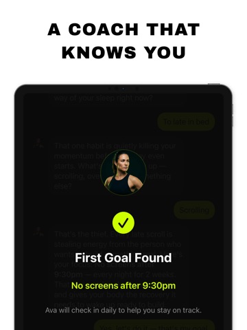 Jot: AI Coach & Health Journal iPad screenshot