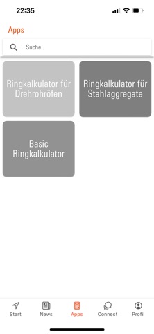 Refratechnik Connect screenshot