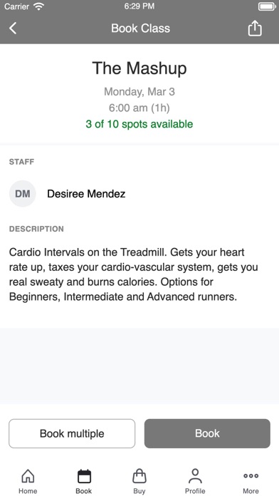 Fitmix Studio iPhone screenshot 3 - Health & Fitness app