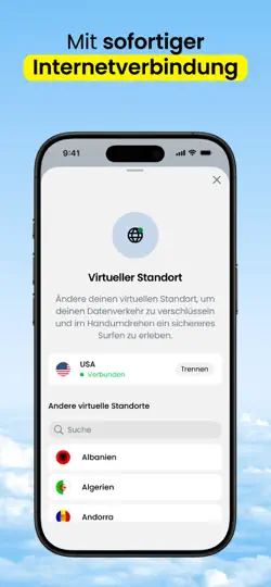 Screenshot von Saily: ESIM Mit Telefonnummer auf dem iPhone 6