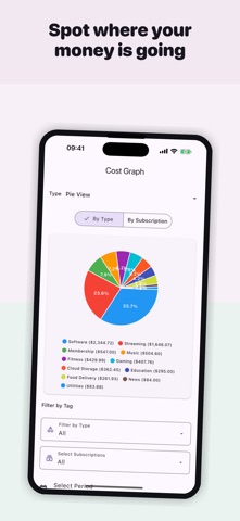Online Subscription Tracker Screenshot 7 of 10
