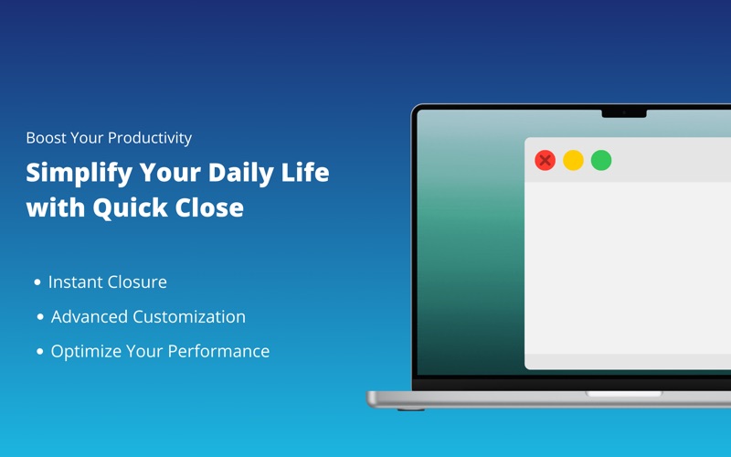 QuickClose App screenshot