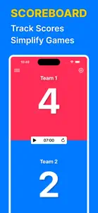 Scoreboard - Point Tracker screenshot #1 for iPhone