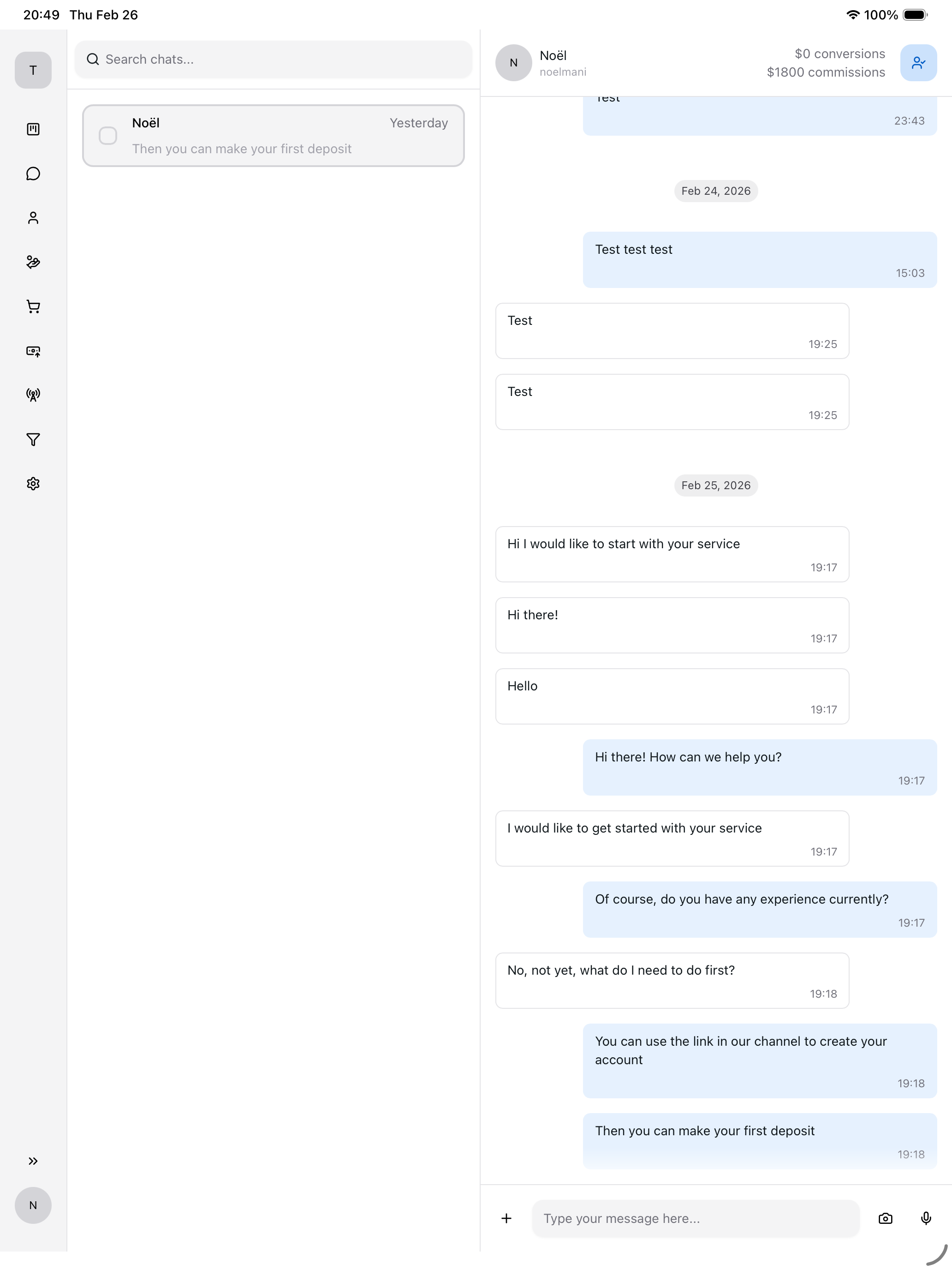 Teletrade CRM screenshot 4