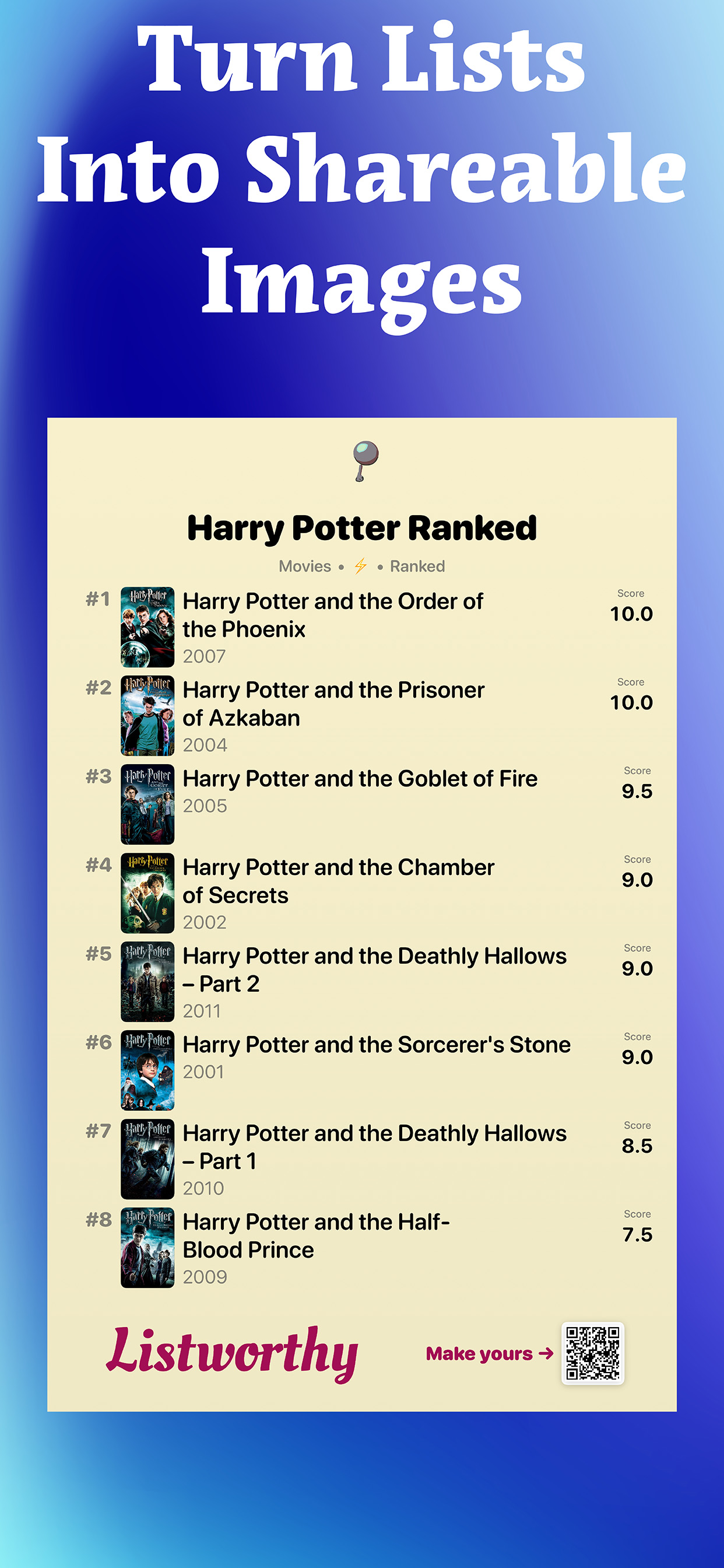 Listworthy screenshot 8
