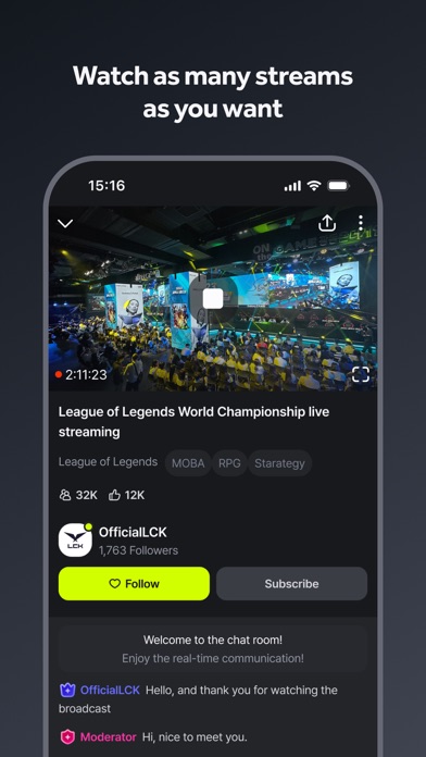 SOOP - Global Streaming Screenshot 4 - AppWisp.com SOOP - Global Streaming Screenshot 4 - AppWisp.com