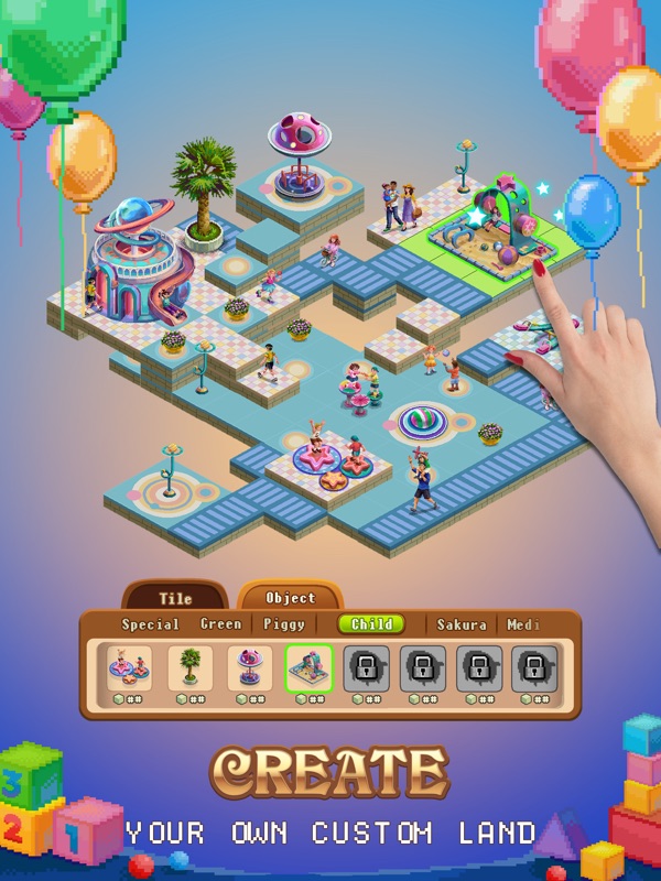 Pixel Isle: Coloring Sandbox screenshot 10