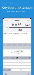 xFormula - Equation Editor screenshot