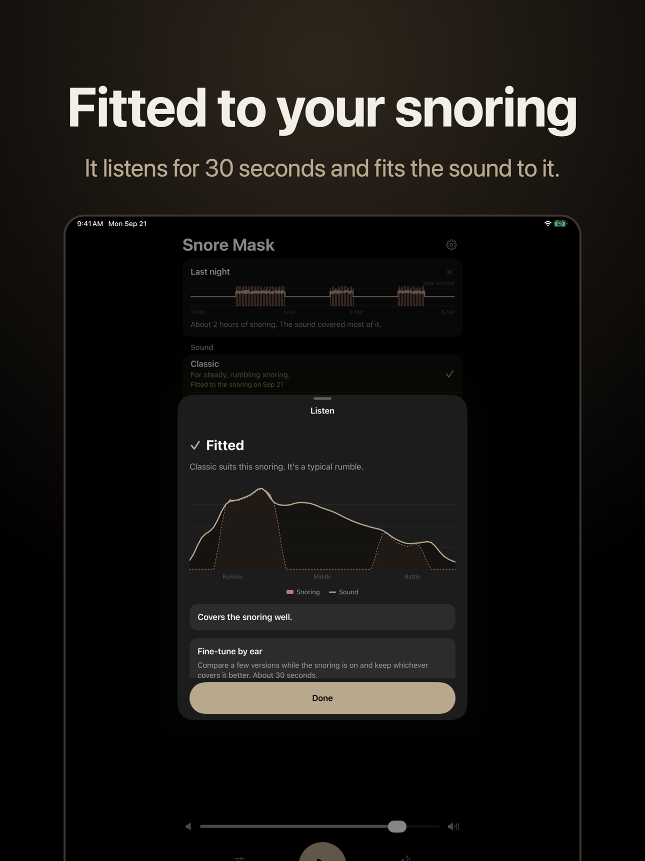 Screenshot 8 of Block Snoring: Snore Mask