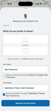Ridewith screenshot 3