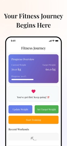 Veluna:Fitness&Sleep Companion iPhone screenshot