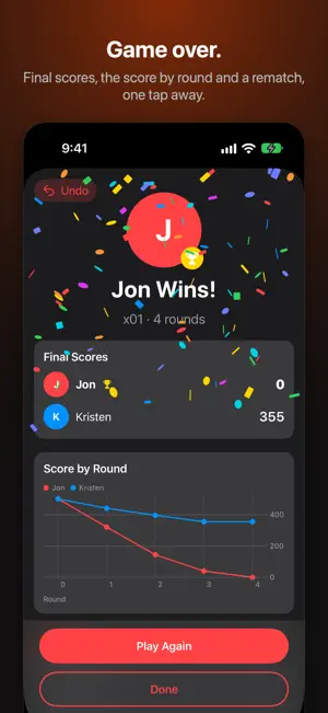 Dart Scoreboard Pro screenshot 3