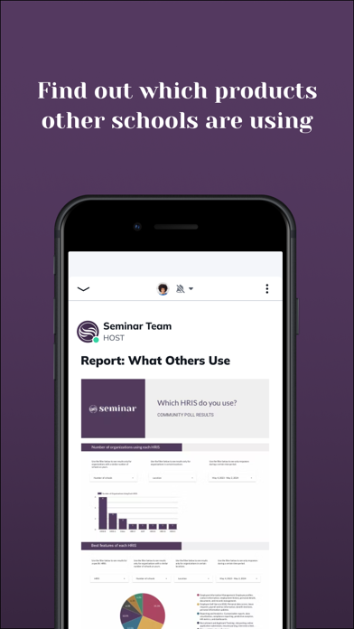 Seminar Community iPhone screenshot