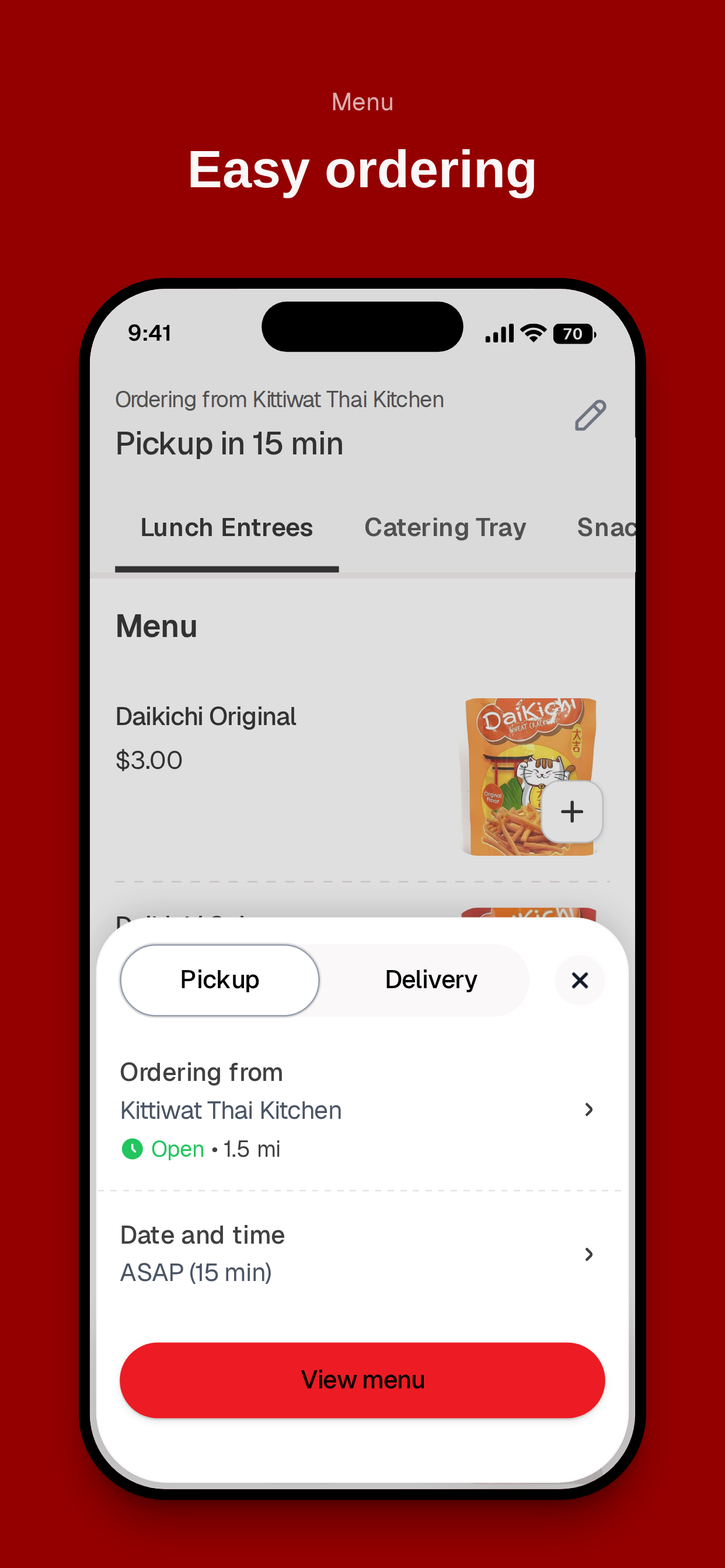 Kittiwat Thai Kitchen To Go screenshot 3