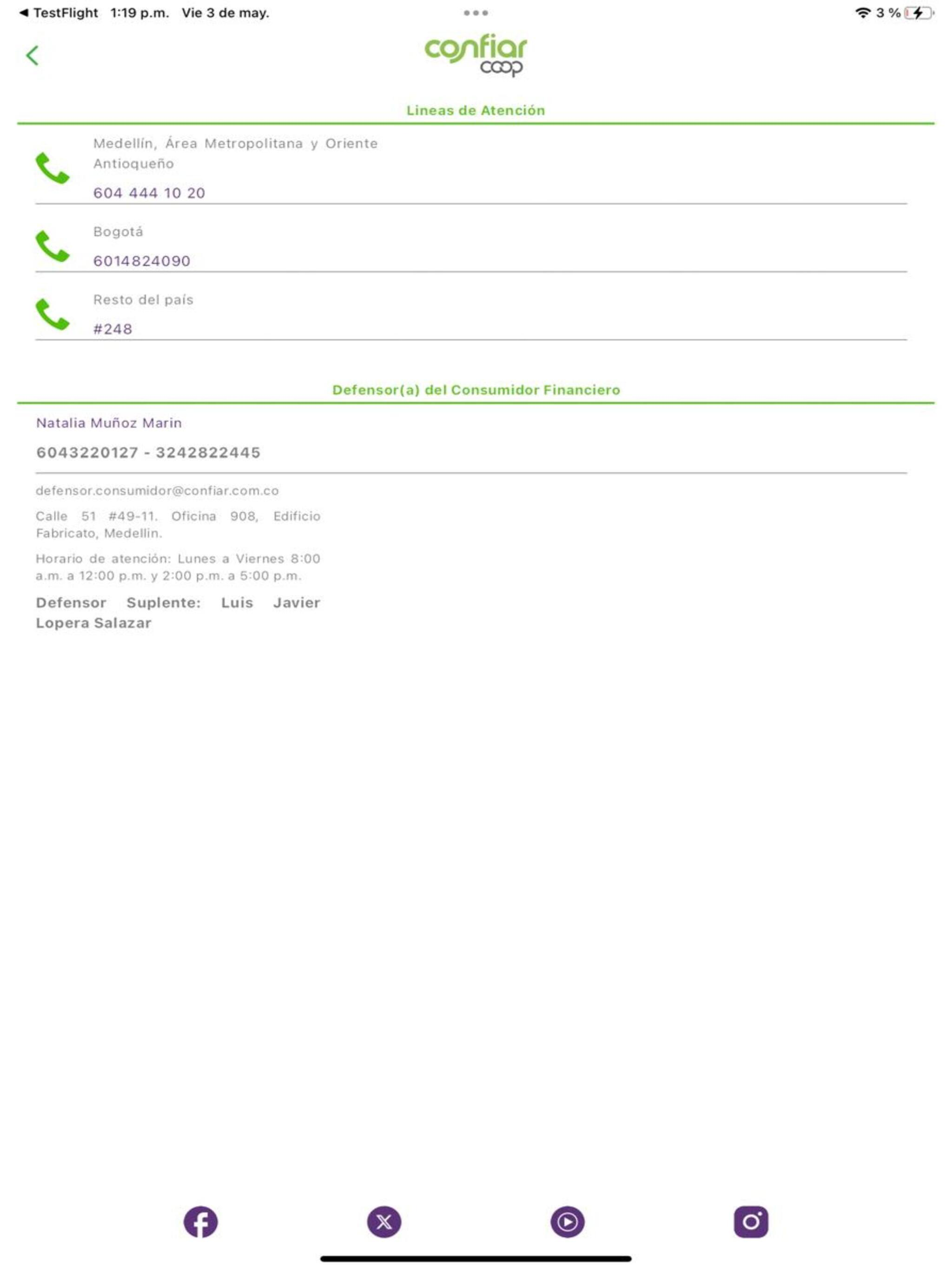 Confiar Móvil screenshot 10