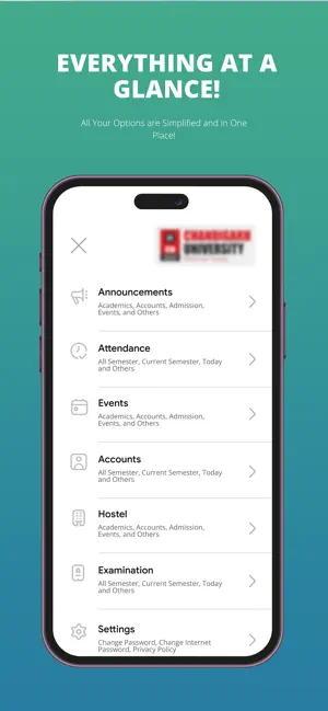 CUIMS iPhone screenshot 3
