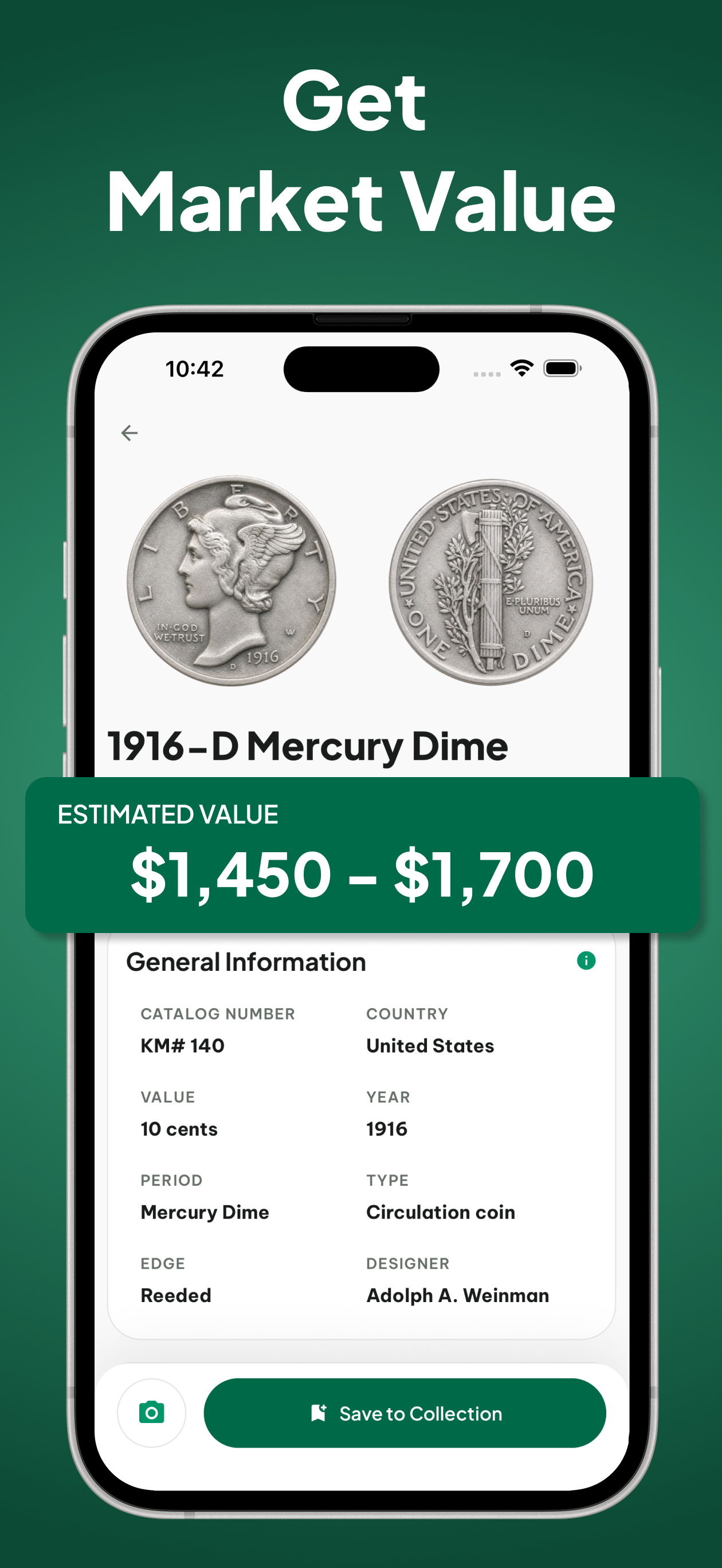 Coin Collect: Scanner & Value screenshot 3