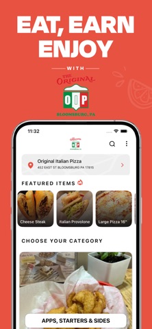 Original Italian Pizza Store iPhone screenshot