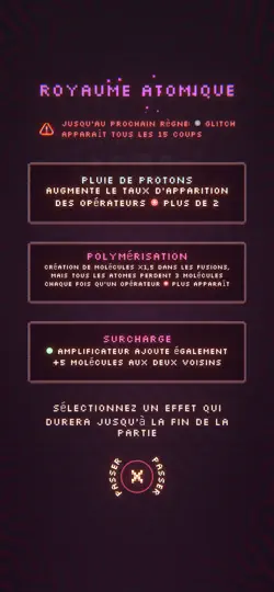 Capture d'écran de Atomas Neo sur iPhone 5
